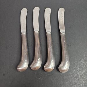 Supreme Cutlery Towle Liberty Bell Stainless Dinner Knives Set of 4 8 3/4" Japan